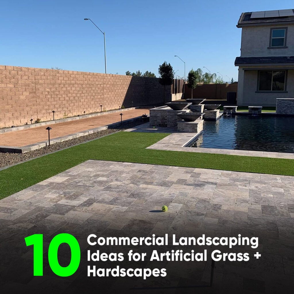10 Commercial Landscaping Ideas for Artificial Grass - sunburst 2