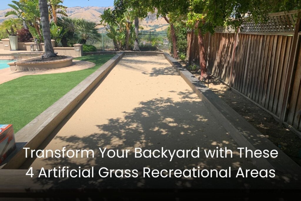 Transform Your Backyard with These 4 Artificial Grass Recreational Areas - sunburst 1