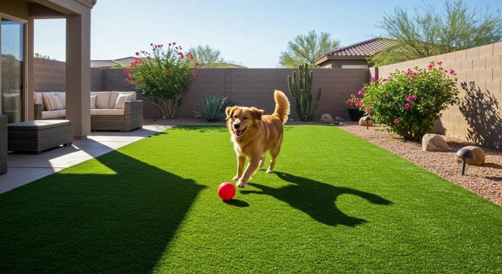 Best Infill Options for Pet Friendly Artificial Grass in Arizona
