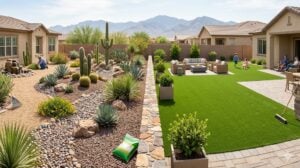 xeriscaping vs artificial turf