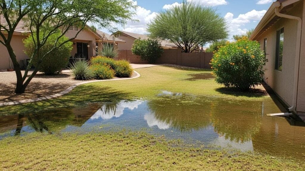 Neglecting Drainage Issues
